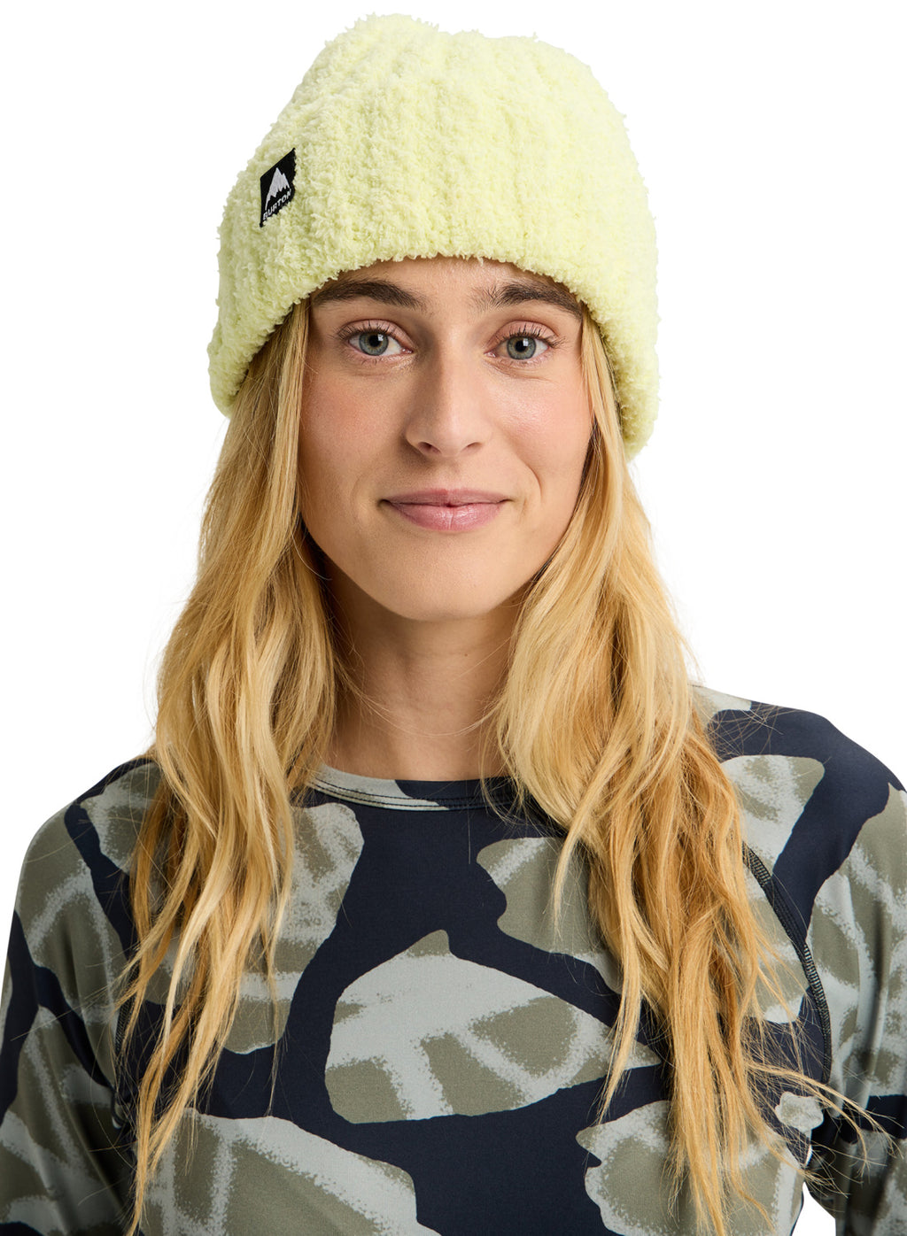 Burton Plush Beanie - Glow Yellow Green - Burton Beanies - alternate view 2
