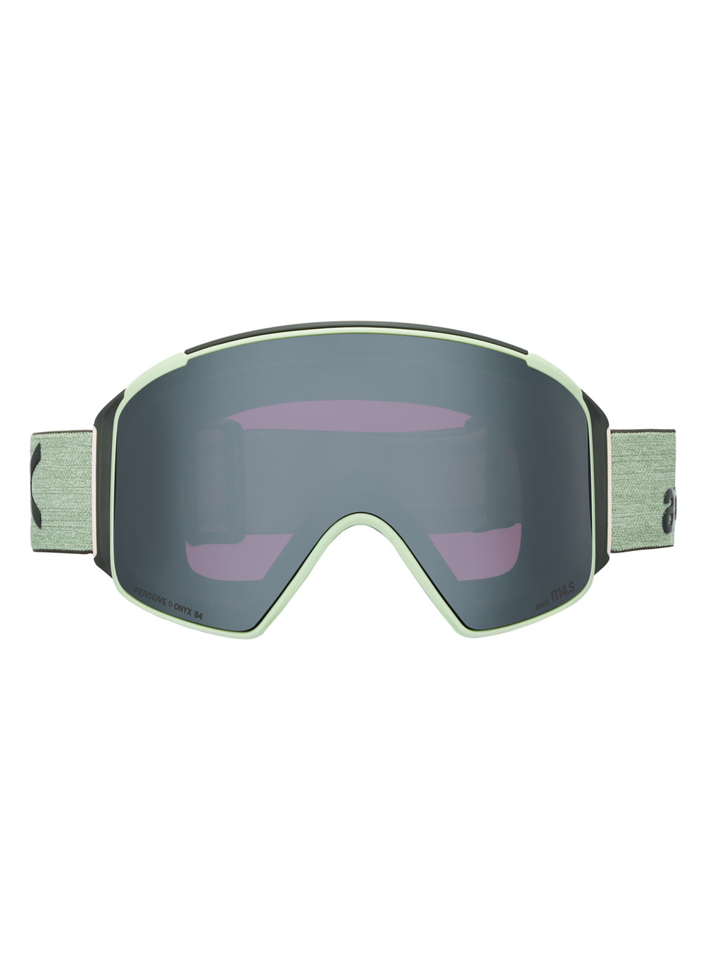Anon M4S Goggles (Cylindrical) + Bonus Lens + MFI Face Mask - Soft Sage / Perceive Sunny Onyx - Anon Magnatech Goggle - alternate view 2
