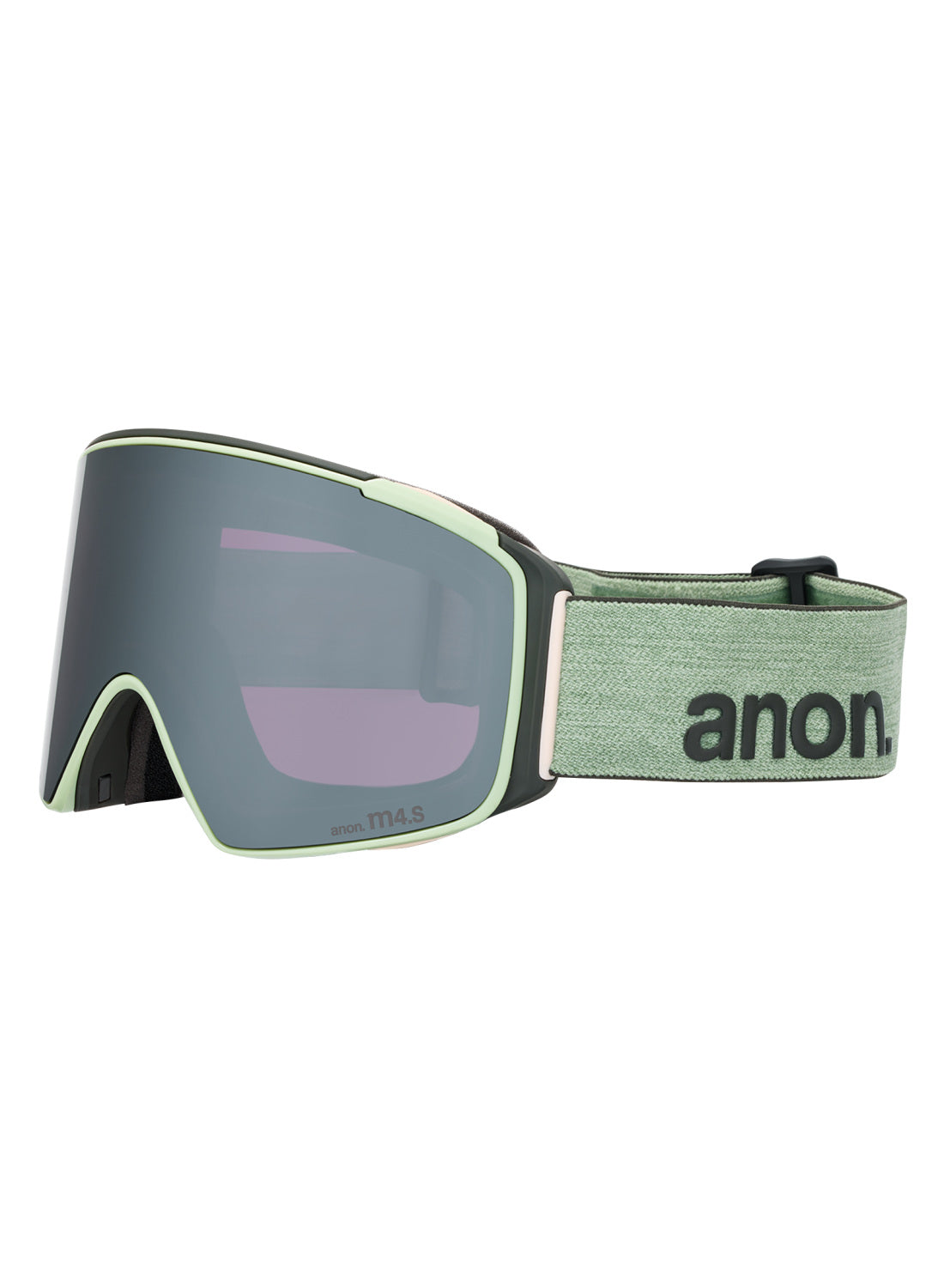 Anon M4S Goggles (Cylindrical) + Bonus Lens + MFI Face Mask - Soft Sage / Perceive Sunny Onyx - Anon Magnatech Goggle - alternate view 3
