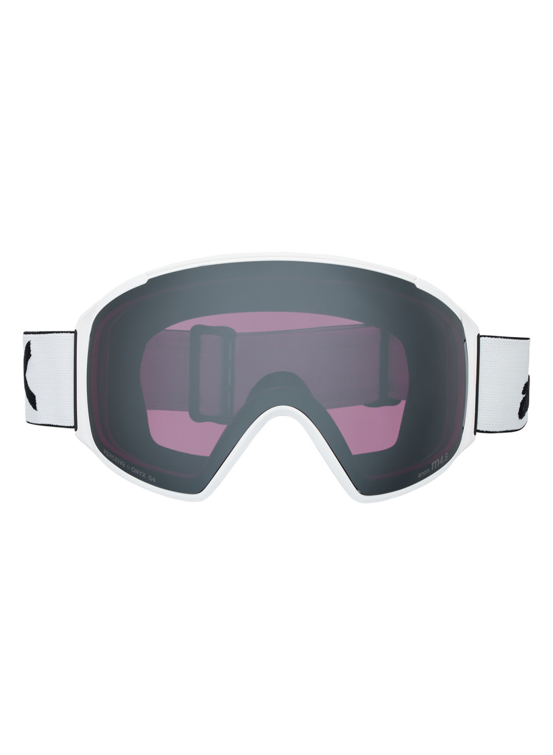 Anon M4S Goggles (Toric) + Bonus Lens + MFI® Face Mask - White Perceive Sunny Onyx OS Low Bridge