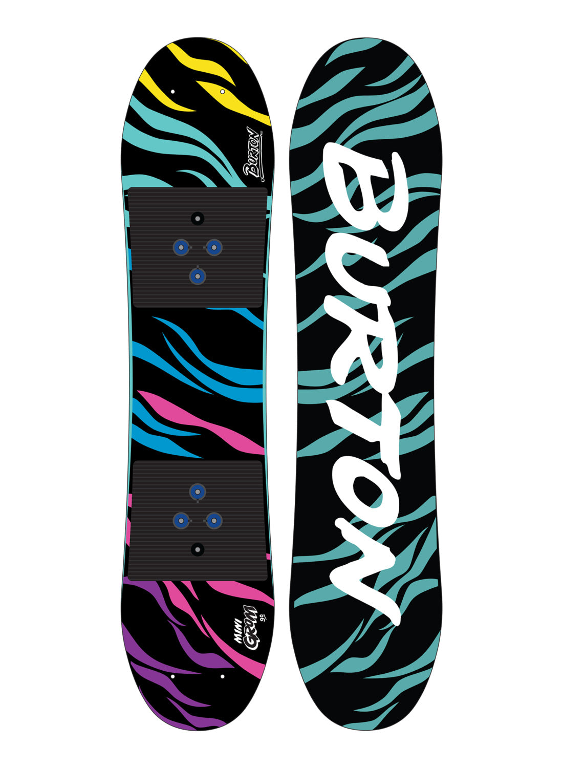 Kids' Burton Mini Grom Flat Top Snowboard - One Color