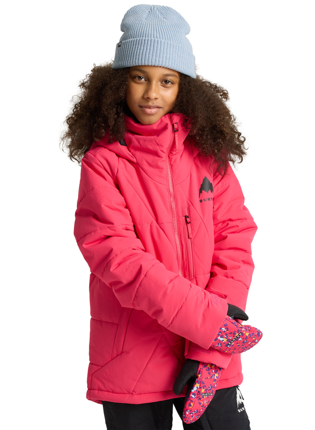 Kids' Burton Spindal 2L Jacket - Azalea Pink - Burton Jacket Outerwear - alternate view 3