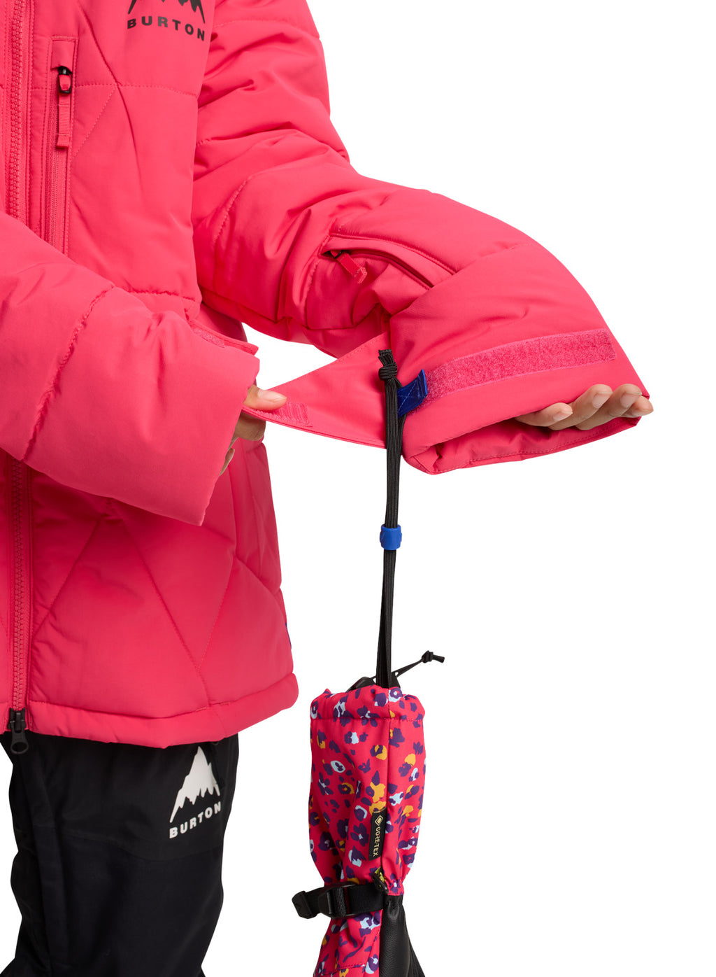 Kids' Burton Spindal 2L Jacket - Azalea Pink - Burton Jacket Outerwear - alternate view 5