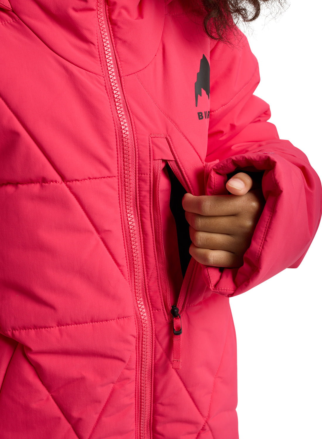 Kids' Burton Spindal 2L Jacket - Azalea Pink - Burton Jacket Outerwear - alternate view 6