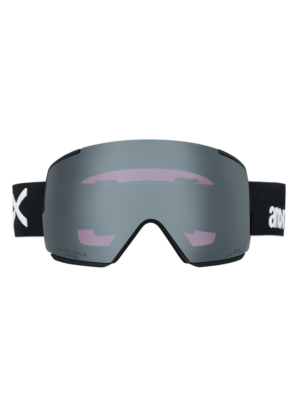 Anon M5 Goggles + Polarized Perceive Lens - Black Perceive Polar Onyx OS - Anon Magnatech Goggle