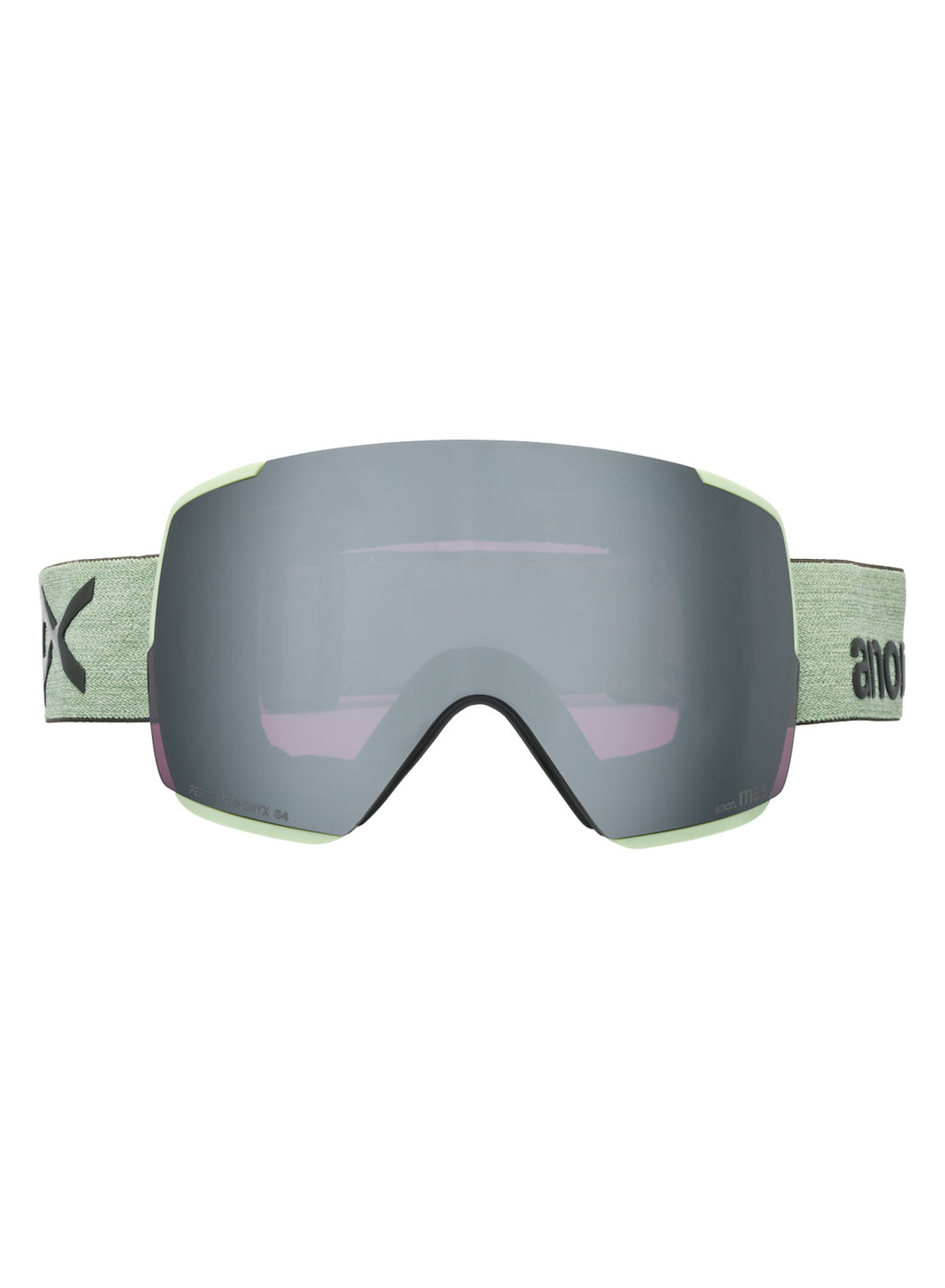 Anon M5S Goggles + Bonus Lens + MFI Face Mask - Soft Sage / Perceive Sunny Onyx - Anon Magnatech Goggle - alternate view 2