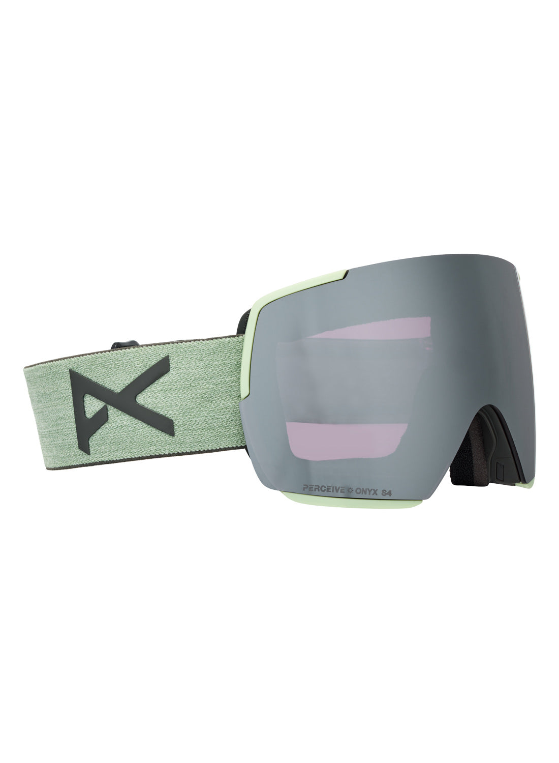 Anon M5S Goggles + Bonus Lens + MFI Face Mask - Soft Sage / Perceive Sunny Onyx - Anon Magnatech Goggle