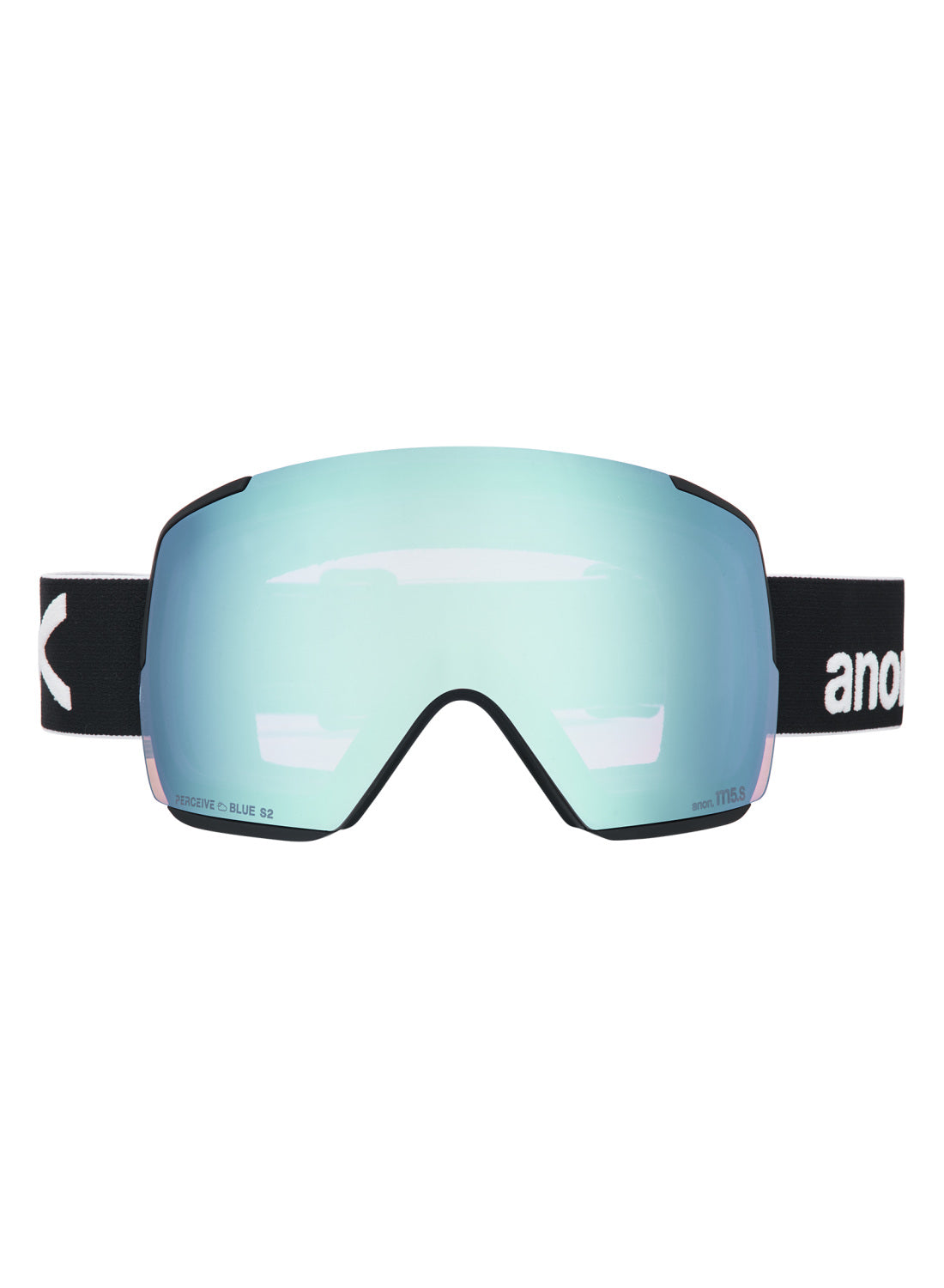 Anon M5S Goggles + Bonus Lens + MFI® Face Mask - Black Perceive Variable Blue OS
