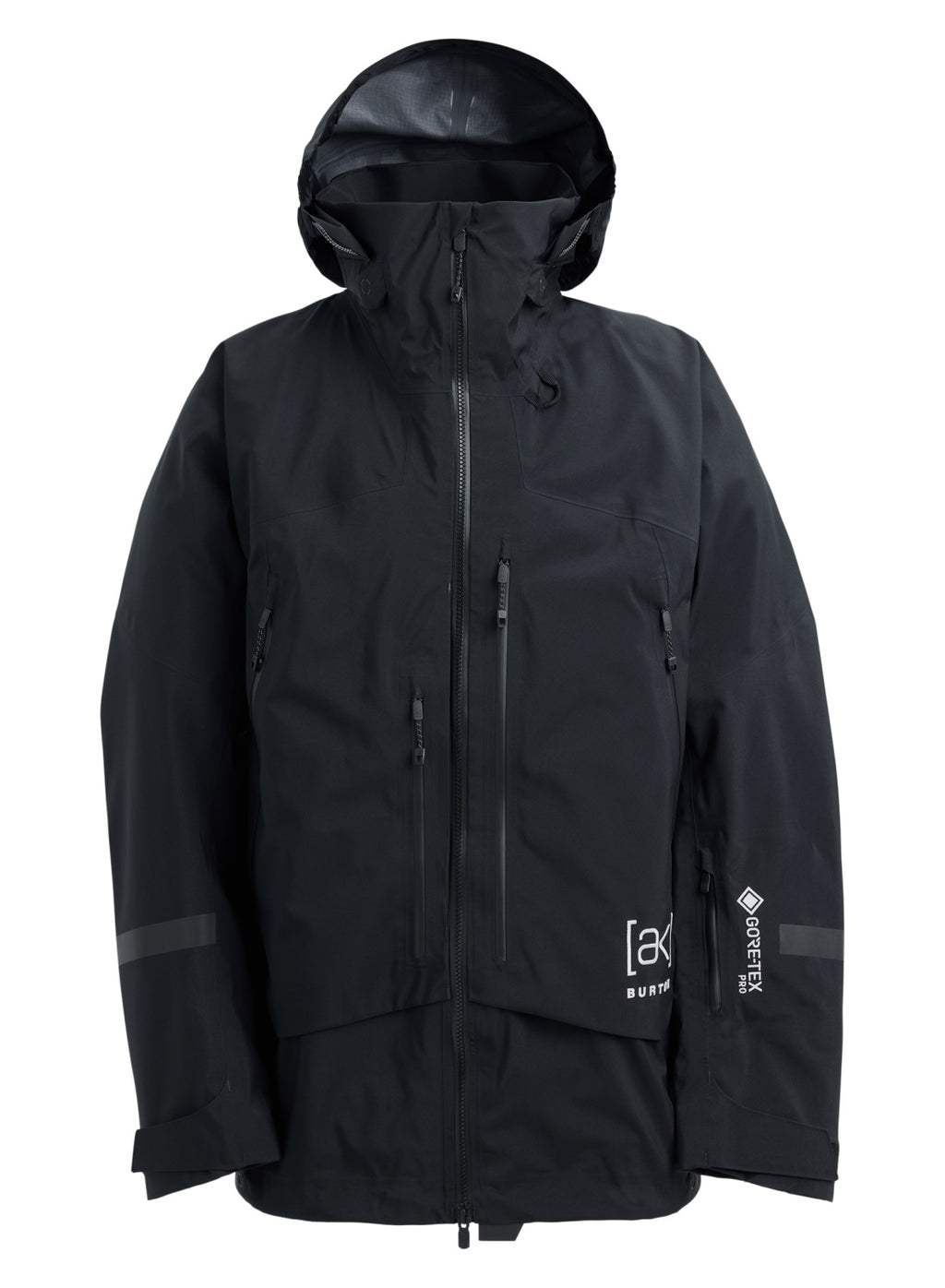 Men's Burton [ak] Acamar GORE-TEX PRO 3L Jacket - True Black - Burton Jacket Outerwear