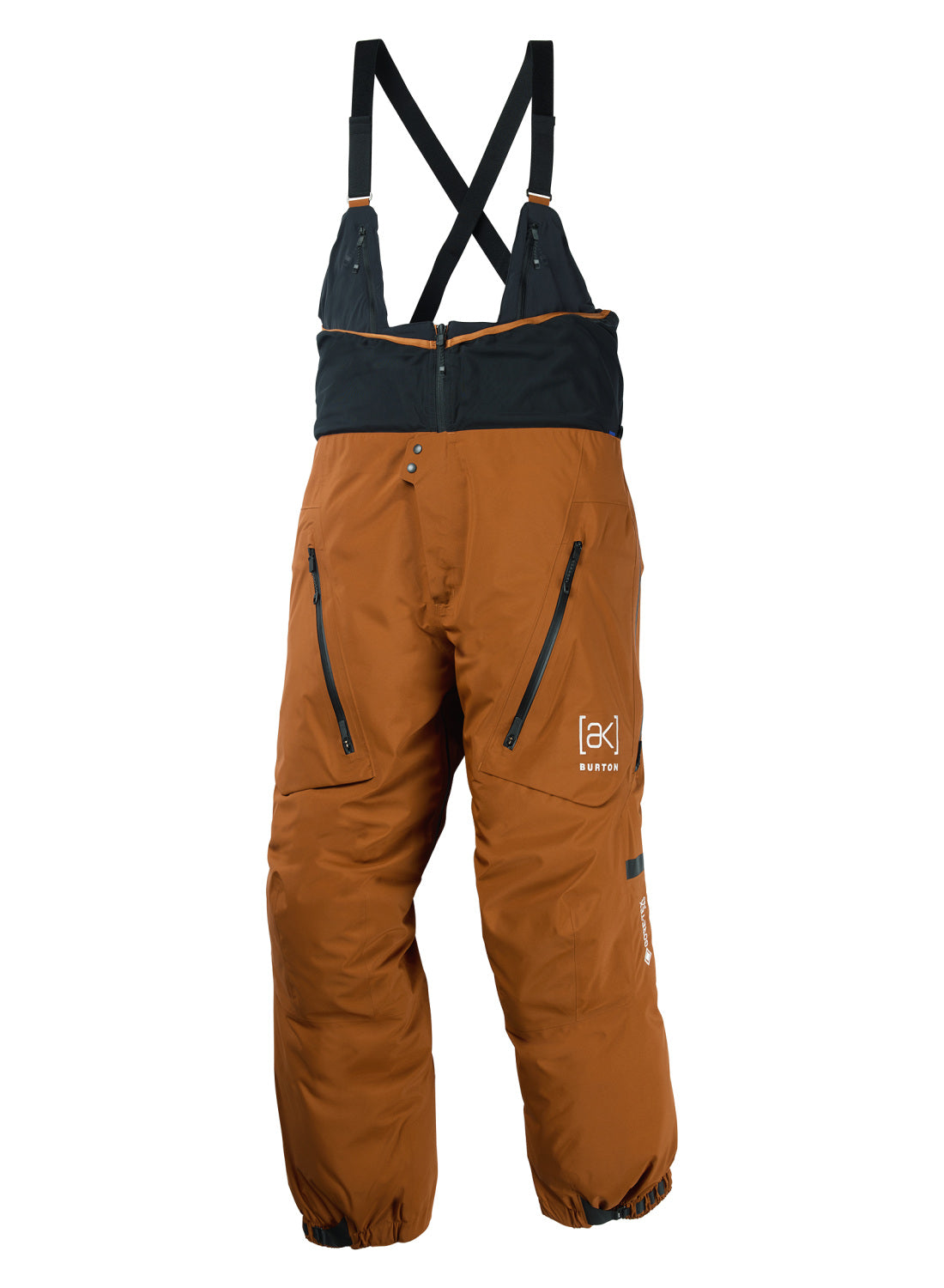 Men's Burton [ak] Acamar GORE-TEX PRO 3L Bib Pants - Chestnut Brown