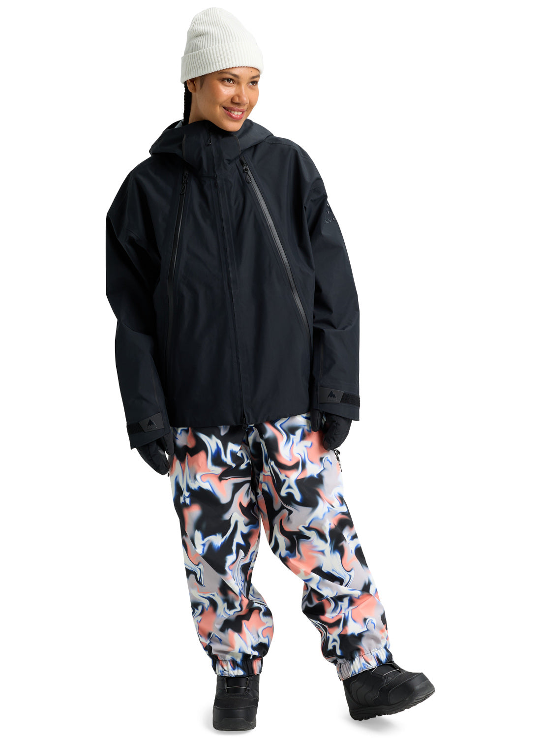 Burton Futuretrust 3L Jacket - True Black - Burton Jacket Outerwear - alternate view 2