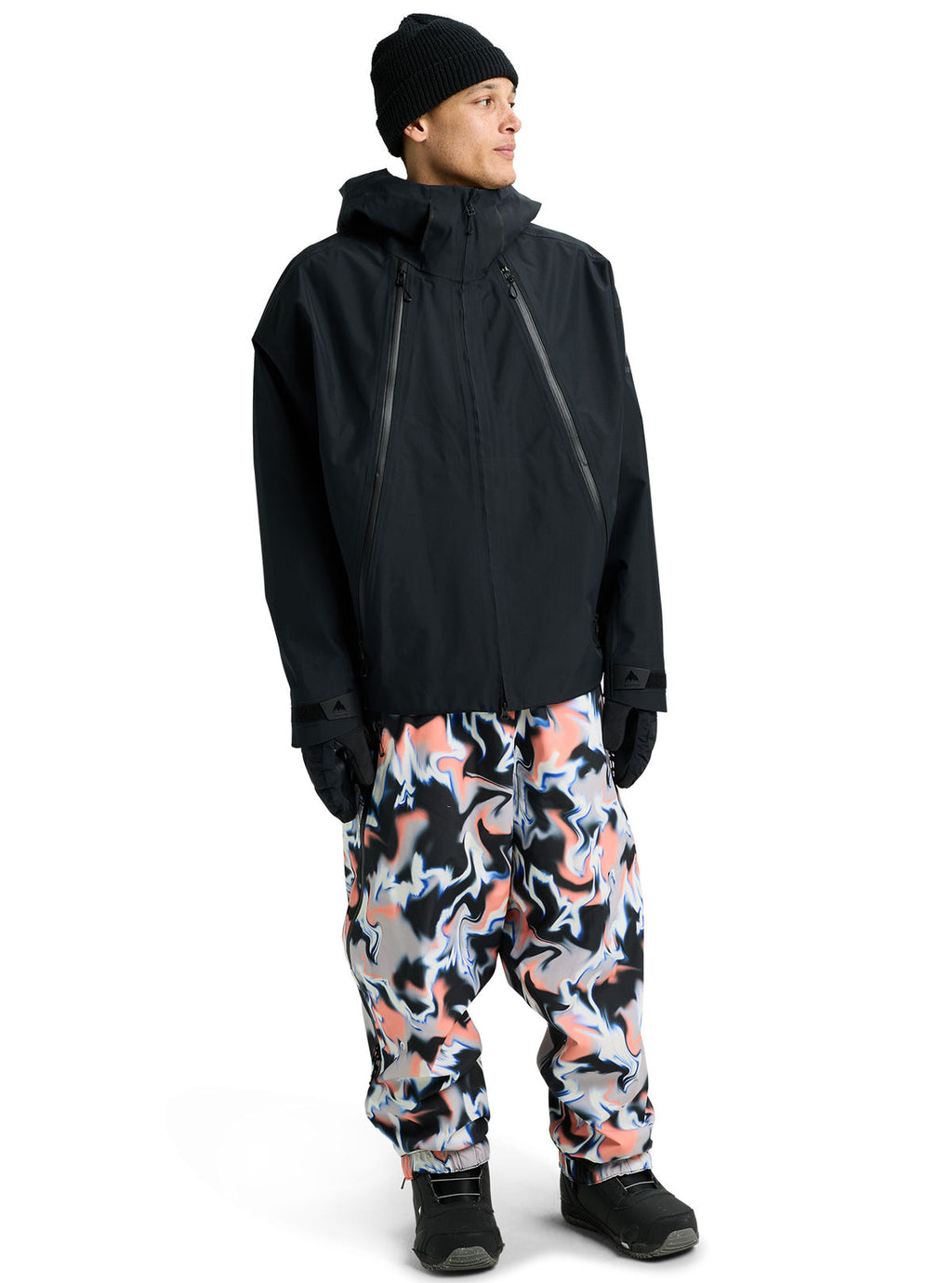 Burton Futuretrust 3L Jacket - True Black - Burton Jacket Outerwear - alternate view 10
