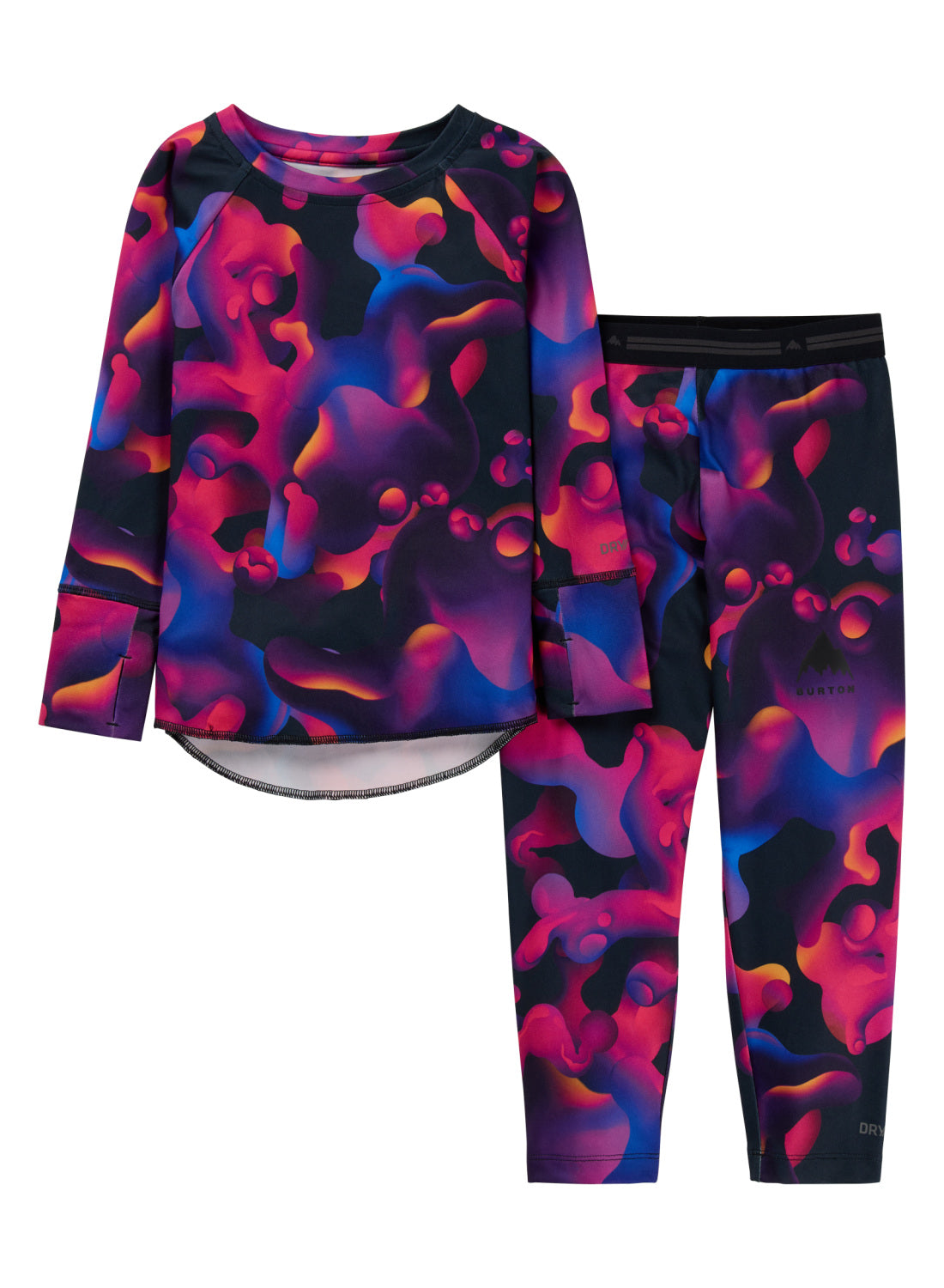 Kids' & Toddlers' Burton Midweight Base Layer Set - Lava Lamp