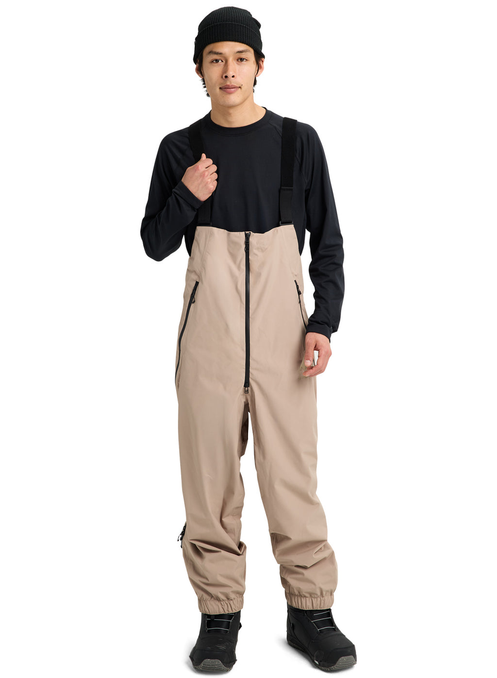 Burton Futuretrust 2L Bib Pants - Summit Taupe - Pants Outerwear