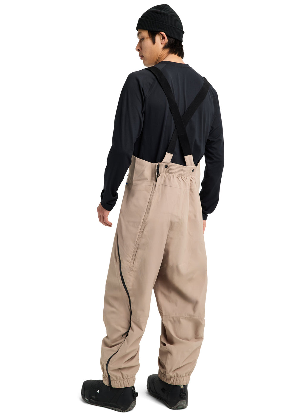 Burton Futuretrust 2L Bib Pants - Summit Taupe - Pants Outerwear