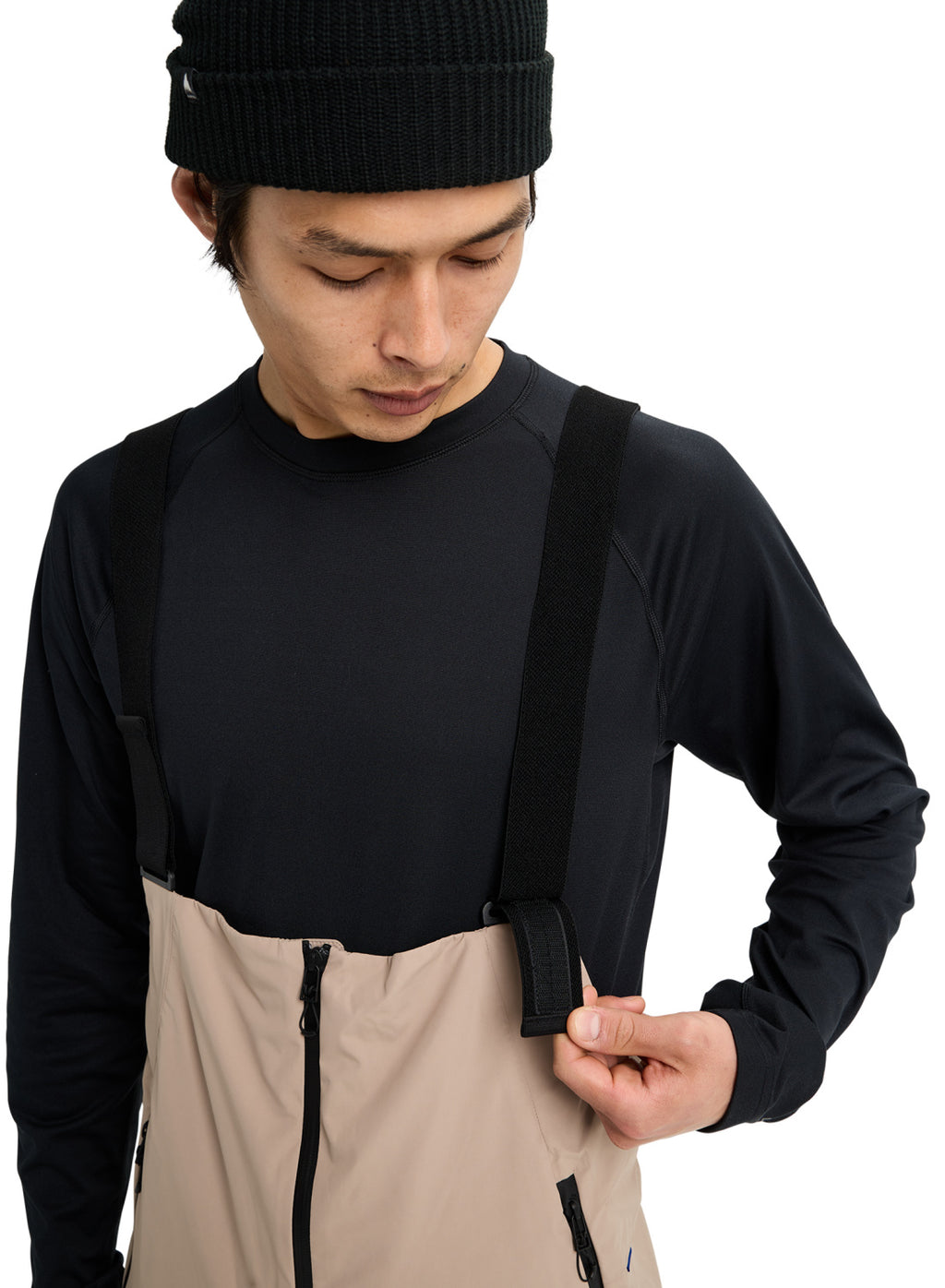 Burton Futuretrust 2L Bib Pants - Summit Taupe - Pants Outerwear