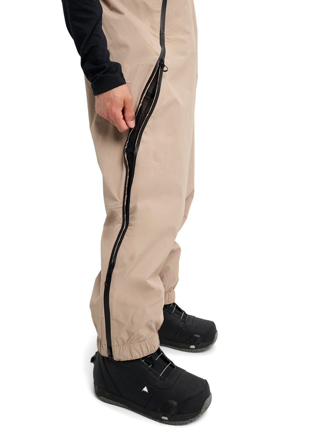 Burton Futuretrust 2L Bib Pants - Summit Taupe - Pants Outerwear