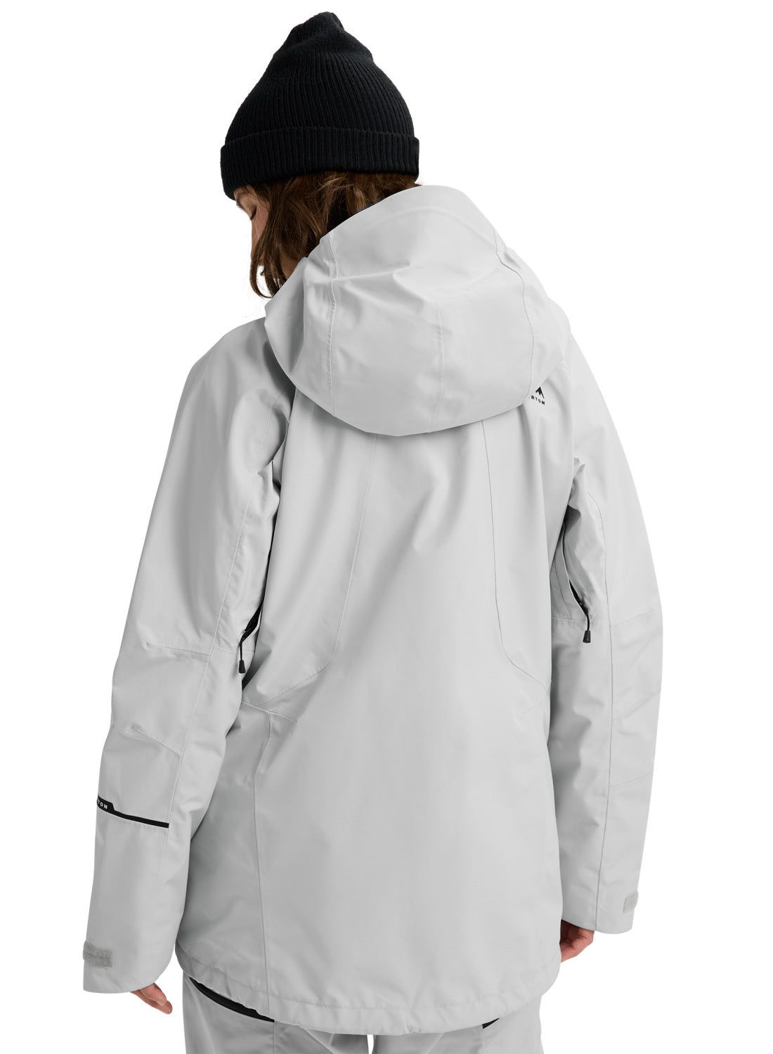 Women's Burton Reserve GORE-TEX 2L Jacket - Gray Cloud - Burton Jacket Outerwear - alternate view 4