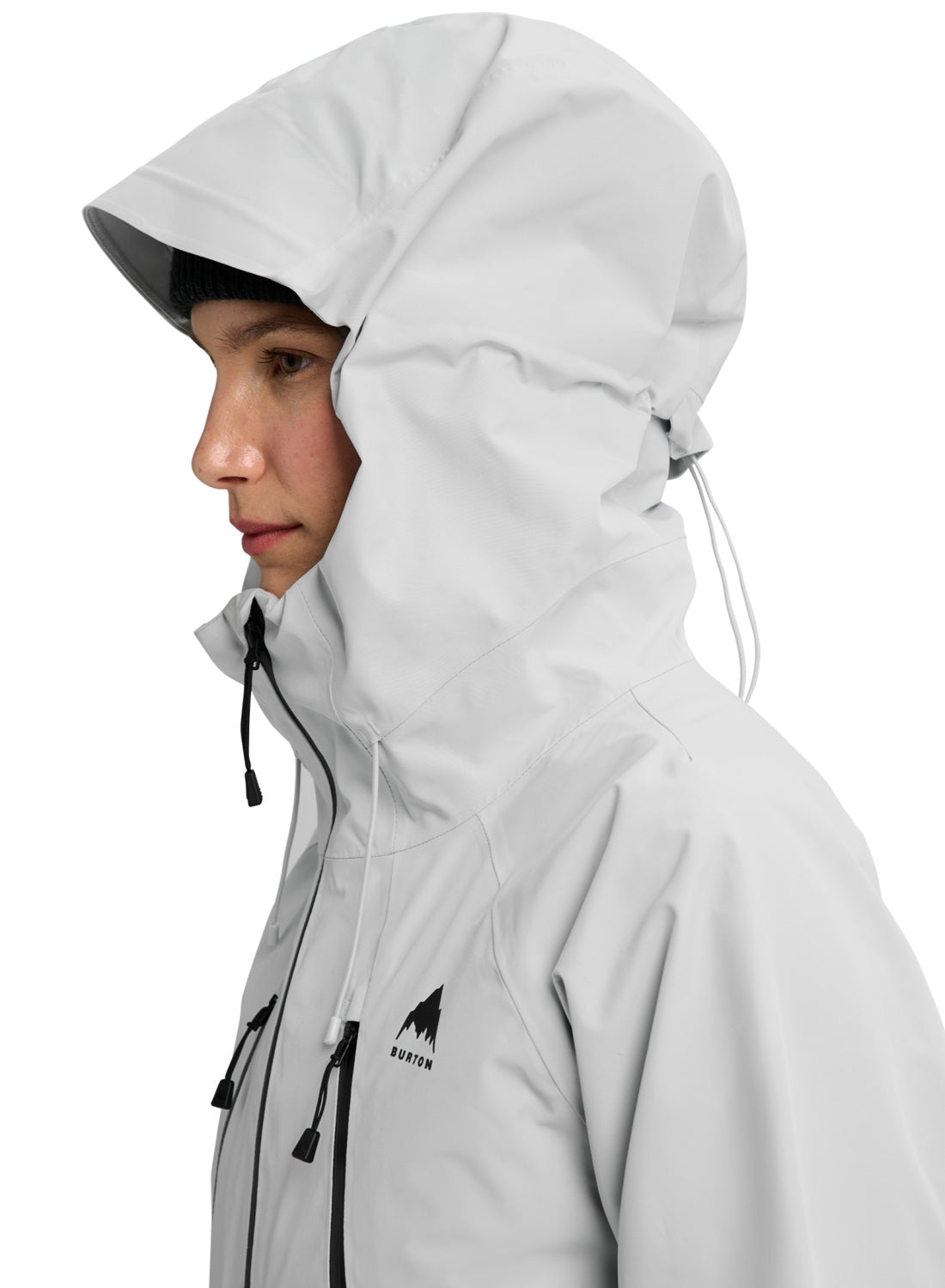 Women's Burton Reserve GORE-TEX 2L Jacket - Gray Cloud - Burton Jacket Outerwear - alternate view 5