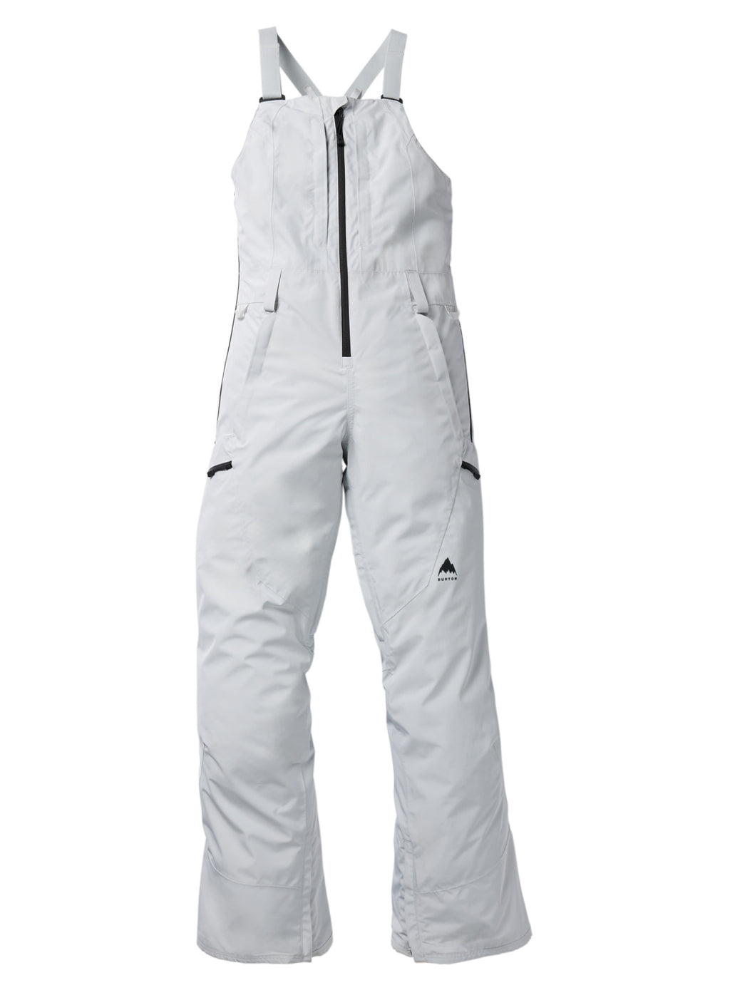 Women's Burton Reserve GORE-TEX 2L Bib Pants - Gray Cloud - Burton Bibs Outerwear