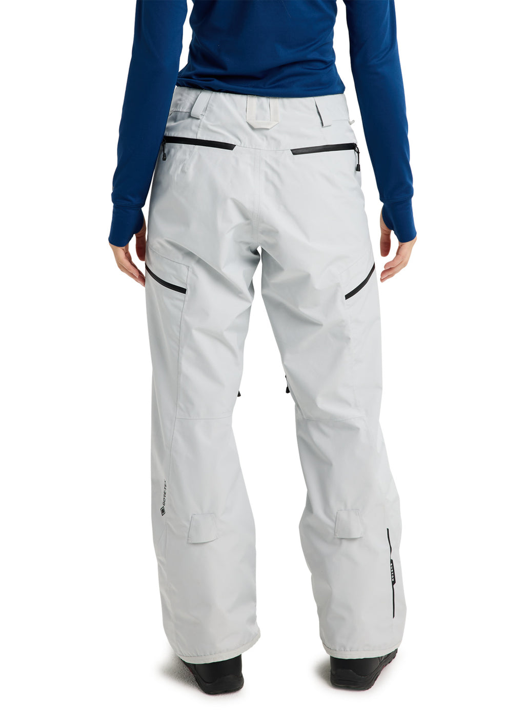 Women's Burton Reserve GORE-TEX 2L Pants - Gray Cloud - Burton Pants Outerwear - alternate view 4