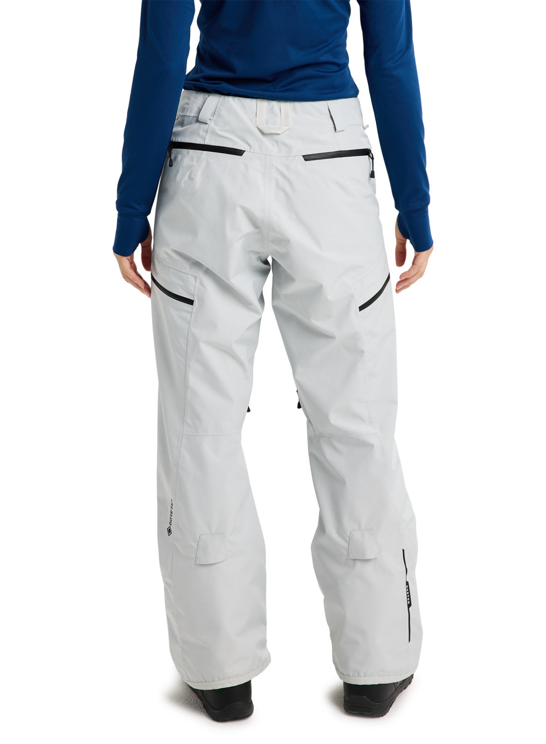 Women's Burton Reserve GORE-TEX 2L Pants - Gray Cloud - Burton Pants Outerwear - alternate view 4