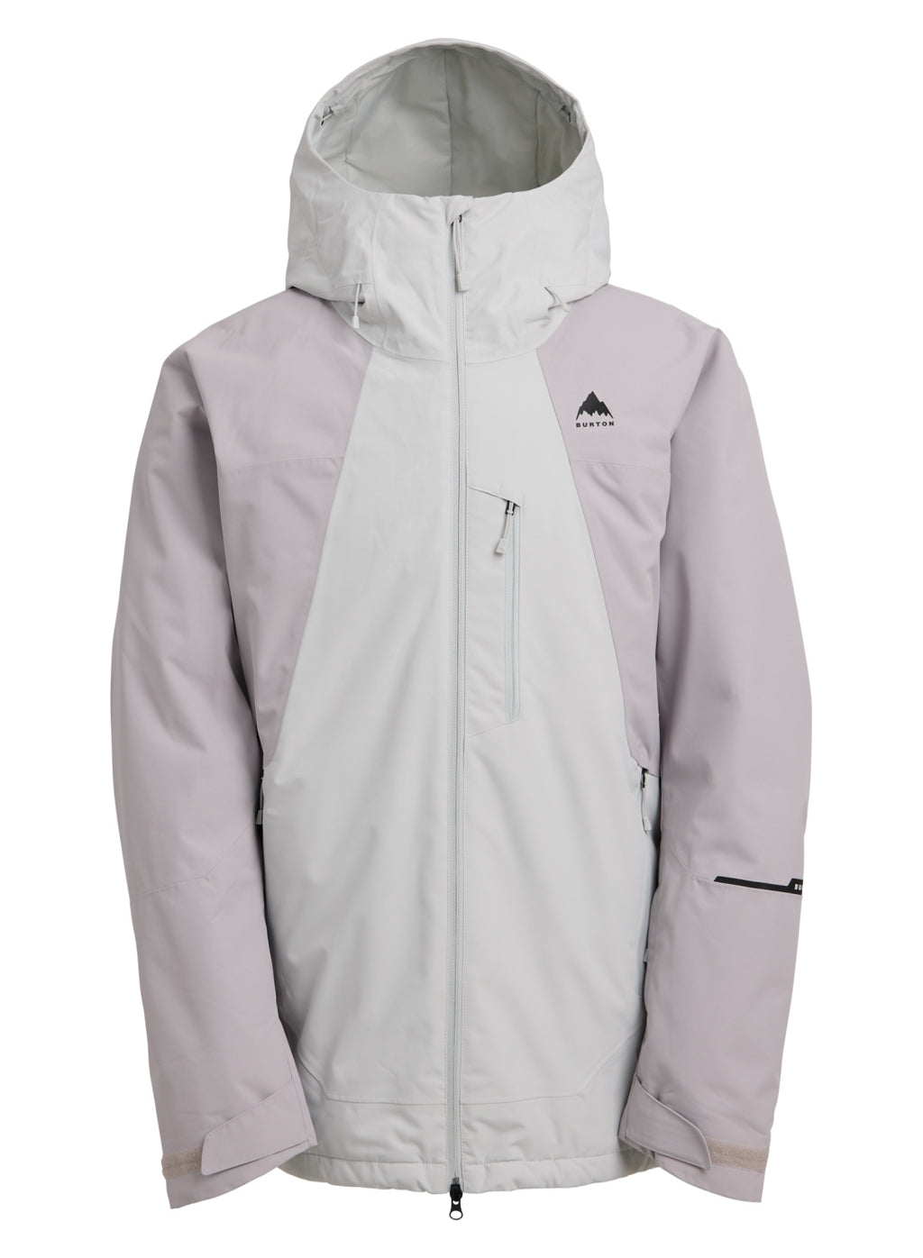 Men's Burton Reserve 2L Insulated Jacket - Gray Cloud/Washed Lavender - Burton Jacket Outerwear