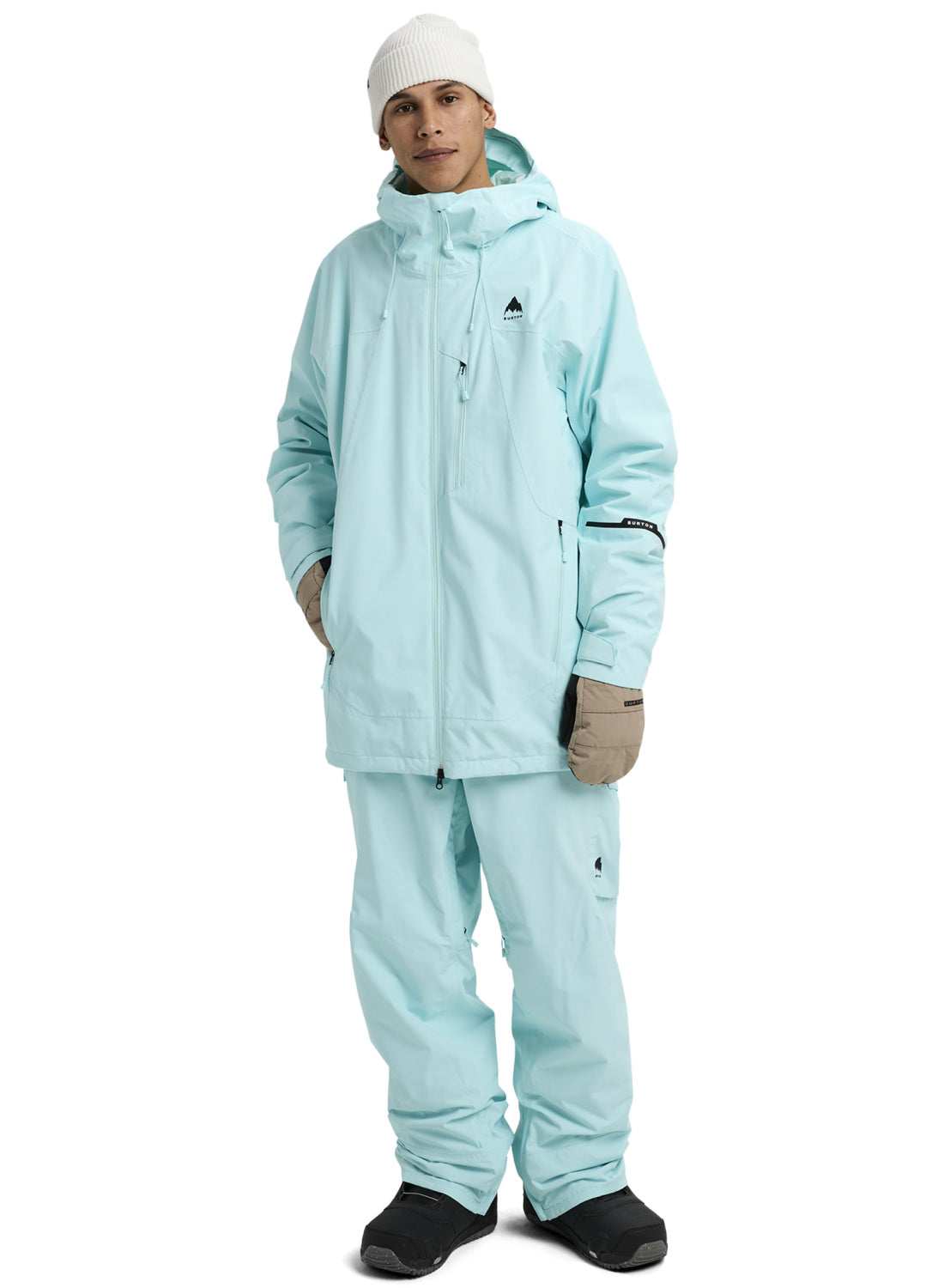 Men's Burton Reserve 2L Jacket - Light Teal - Burton Jacket Outerwear - alternate view 2