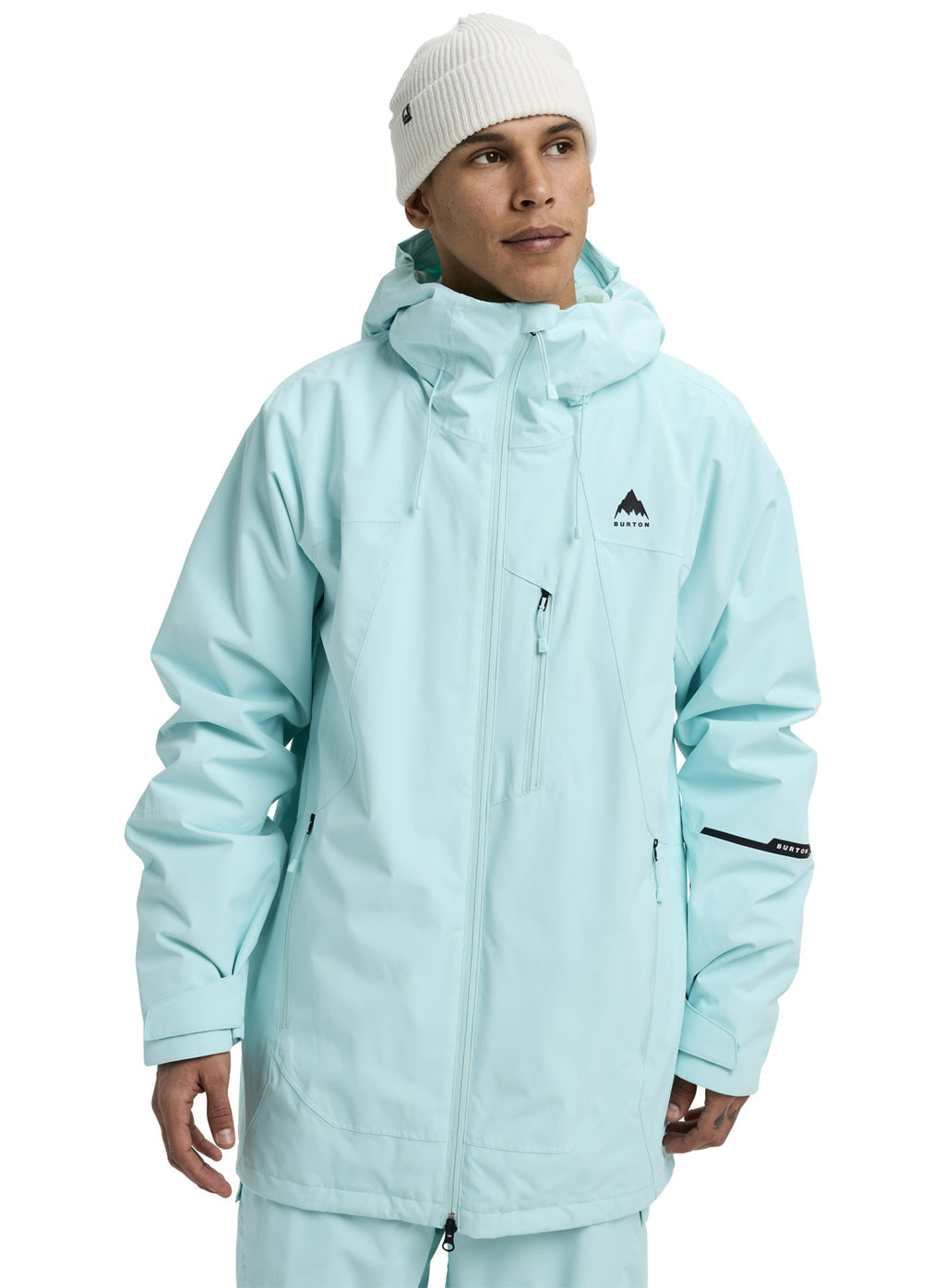 Men's Burton Reserve 2L Jacket - Light Teal - Burton Jacket Outerwear - alternate view 3