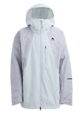 Men's Burton Reserve 2L Jacket - Gray Cloud Washed Lavender - Burton Jacket Outerwear