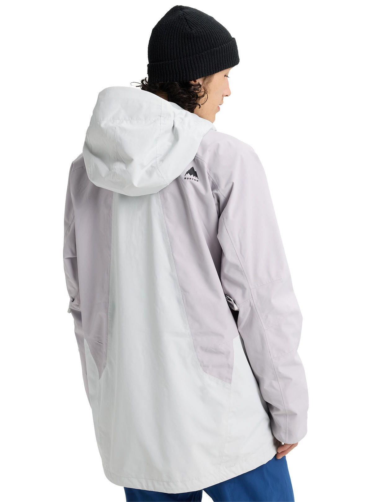 Men's Burton Reserve 2L Jacket - Gray Cloud / Washed Lavender - Burton Jacket Outerwear - alternate view 4