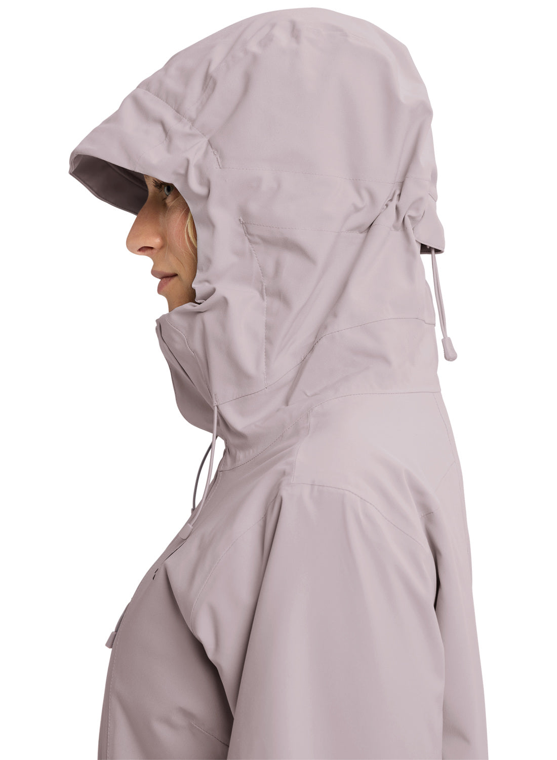 Women's Burton Reserve 2L Insulated Stretch Slim Jacket - Washed Lavender - Burton Jacket Outerwear - alternate view 5