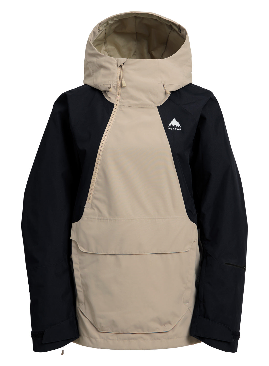 Women's Burton Reserve 2L Relaxed Anorak Jacket - Summit Taupe True Black