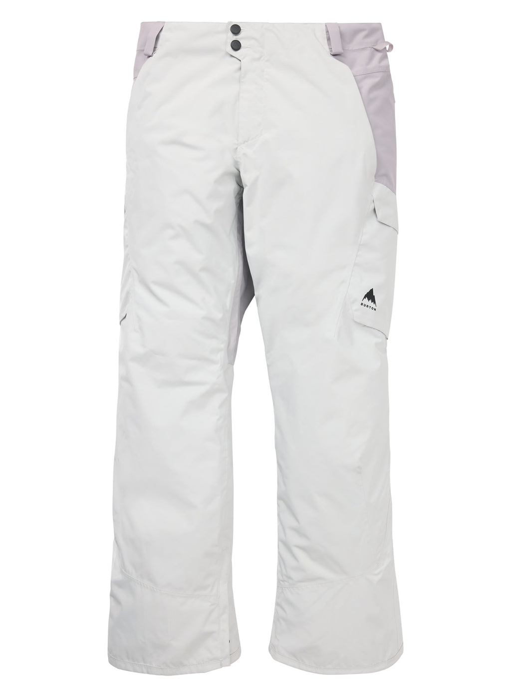 Men's Burton Reserve 2L Insulated Pants - Gray Cloud / Washed Lavender - Burton Pants Outerwear