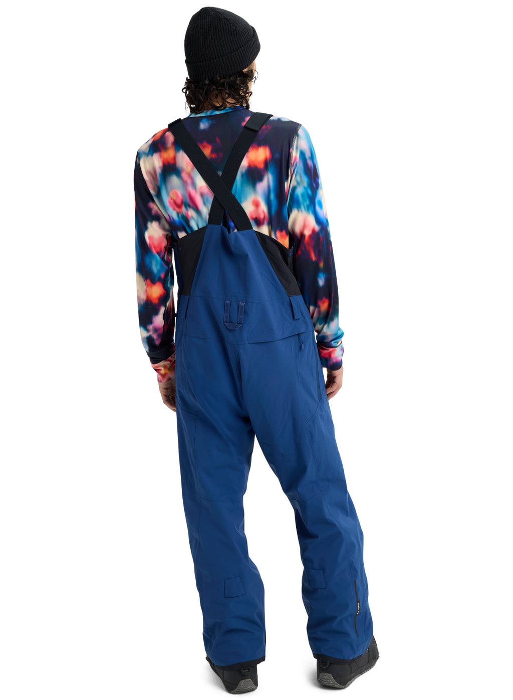 Men's Burton Reserve 2L Stretch Bib Pants - Nightfall - Burton Bibs Outerwear - alternate view 4