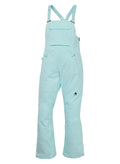 Women's Burton Reserve 2L Stretch Bib Pants - Light Teal - Burton Bibs Outerwear