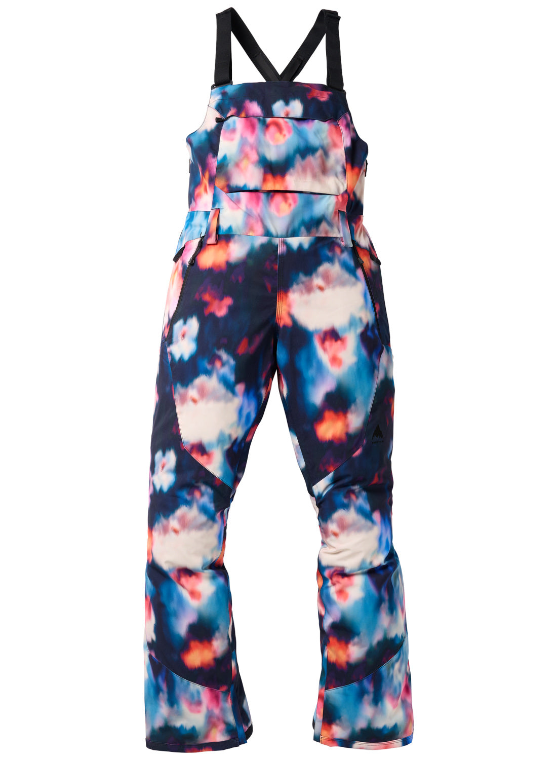 Women's Burton Reserve 2L Stretch Bib Pants - Floral Blur Regular