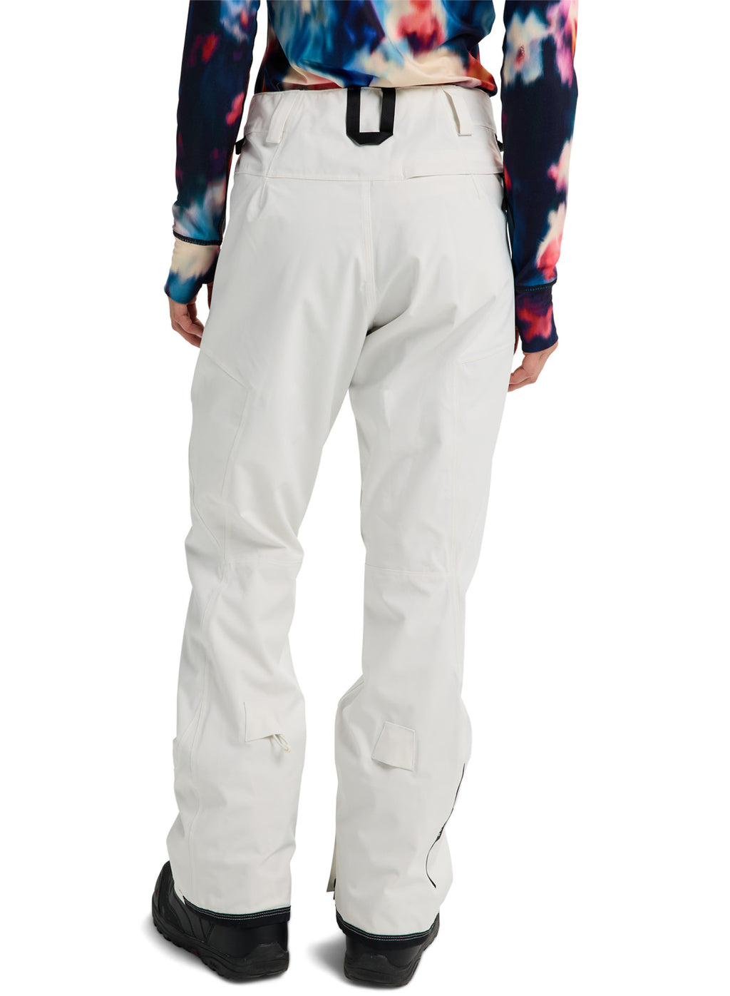 Women's Burton Reserve 2L Stretch Pants - Stout White - Burton Pants Outerwear - alternate view 4