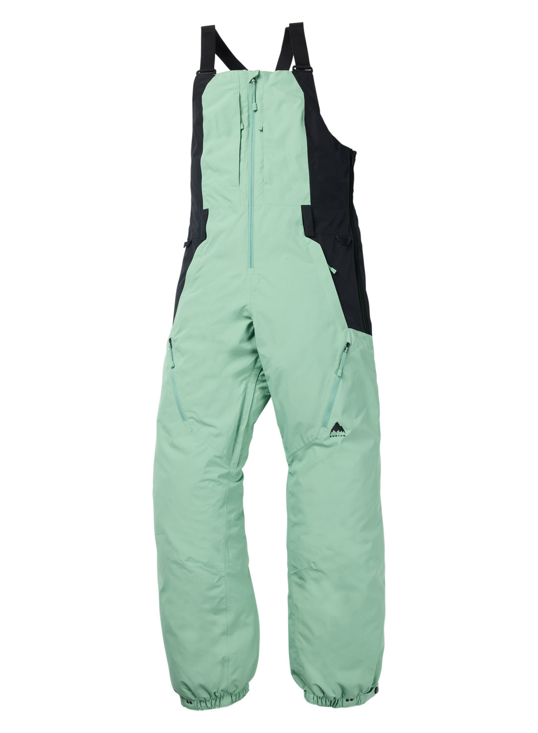 Women's Burton Reserve 2L Bib Pants - Soft Sage True Black