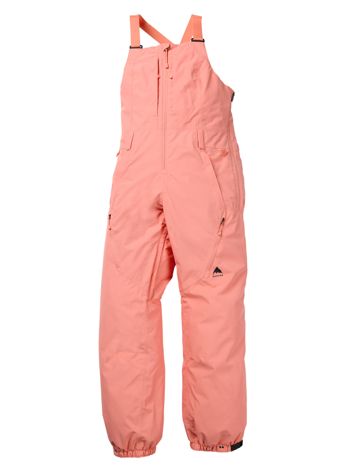 Women's Burton Reserve 2L Bib Pants - Sunrise Coral