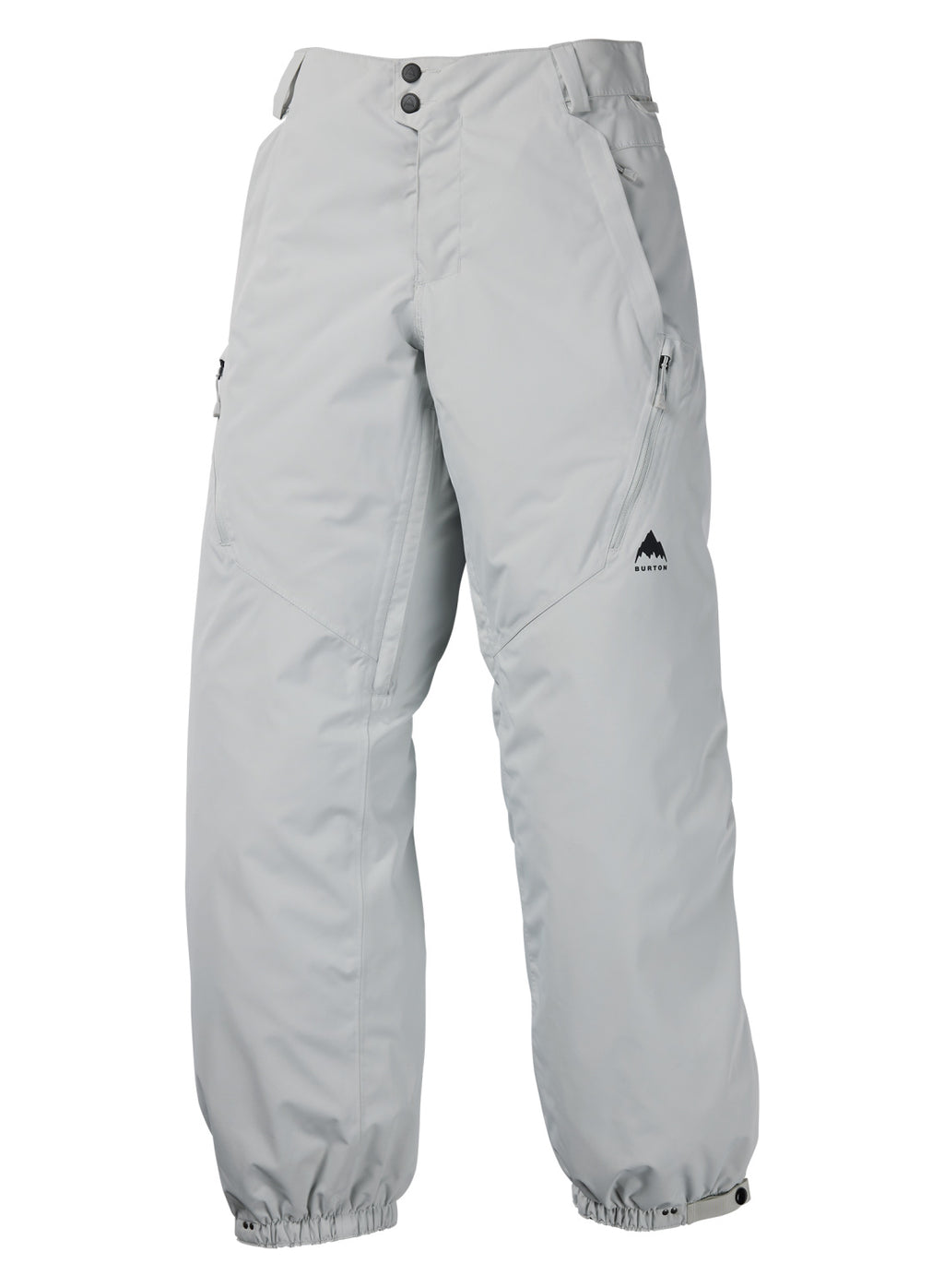 Women's Burton Reserve 2L Relaxed Pants - Gray Cloud - Burton Pants Outerwear