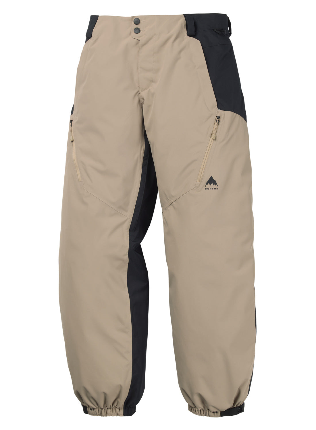 Women's Burton Reserve 2L Relaxed Pants - Summit Taupe True Black