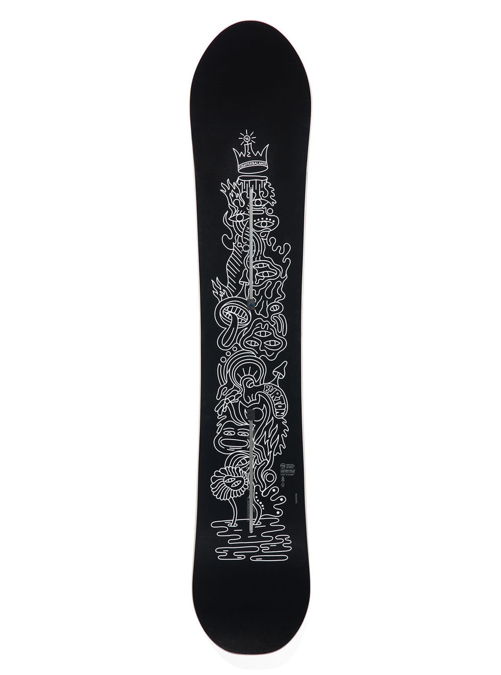 Burton Counterbalance Camber Snowboard - Hallucinate - Burton All Mountain - alternate view 3