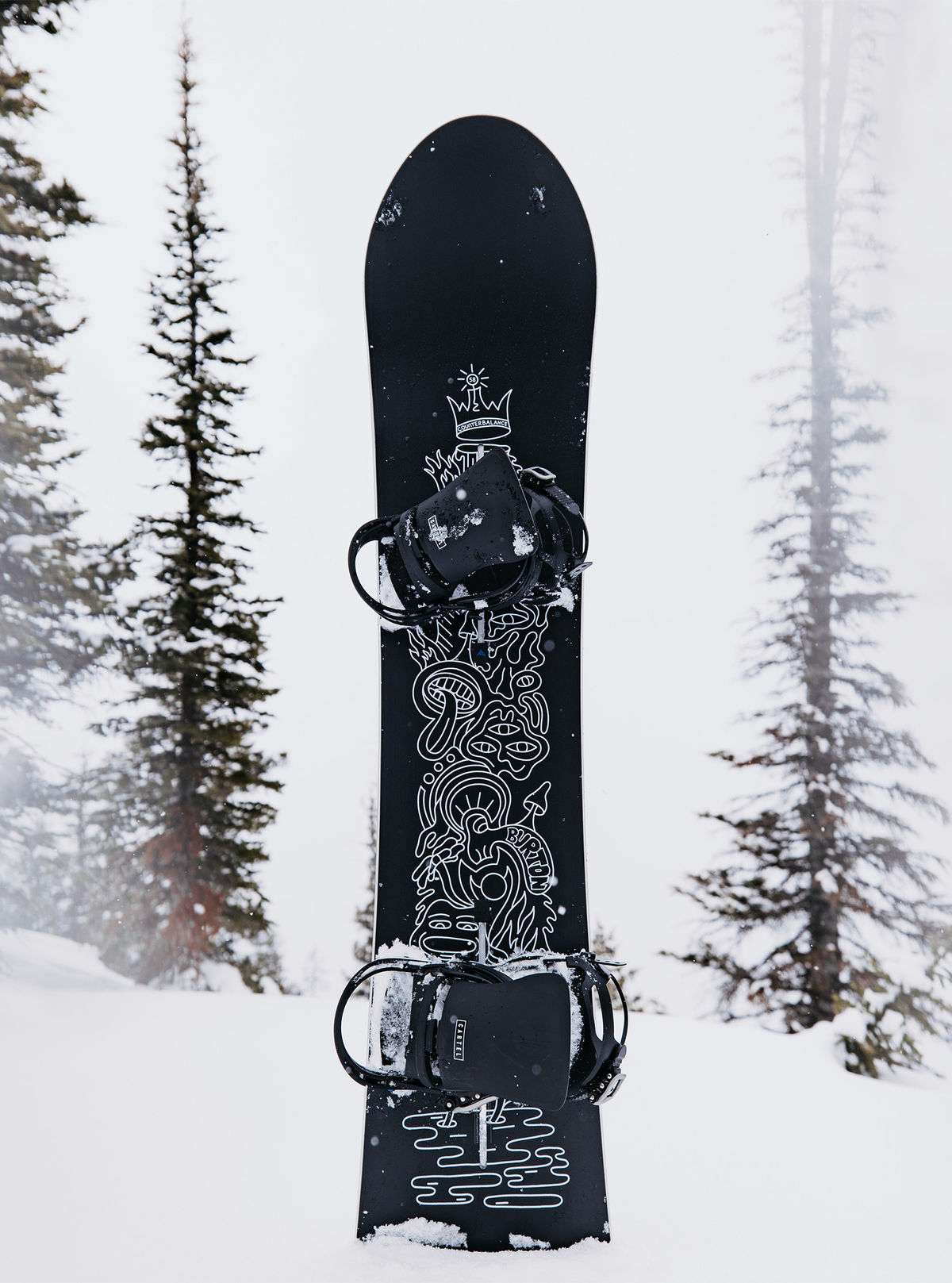 Burton Counterbalance Camber Snowboard - Hallucinate - Burton All Mountain - alternate view 10