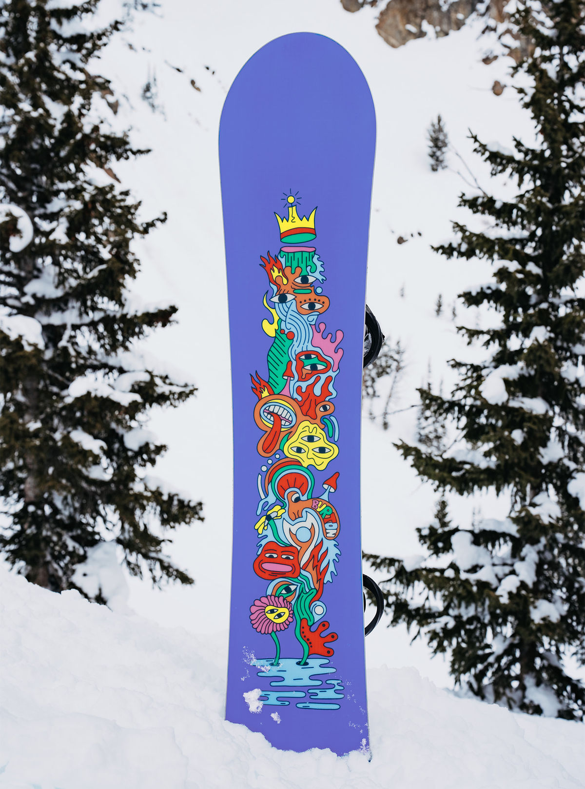 Burton Counterbalance Camber Snowboard - Hallucinate - Burton All Mountain - alternate view 11
