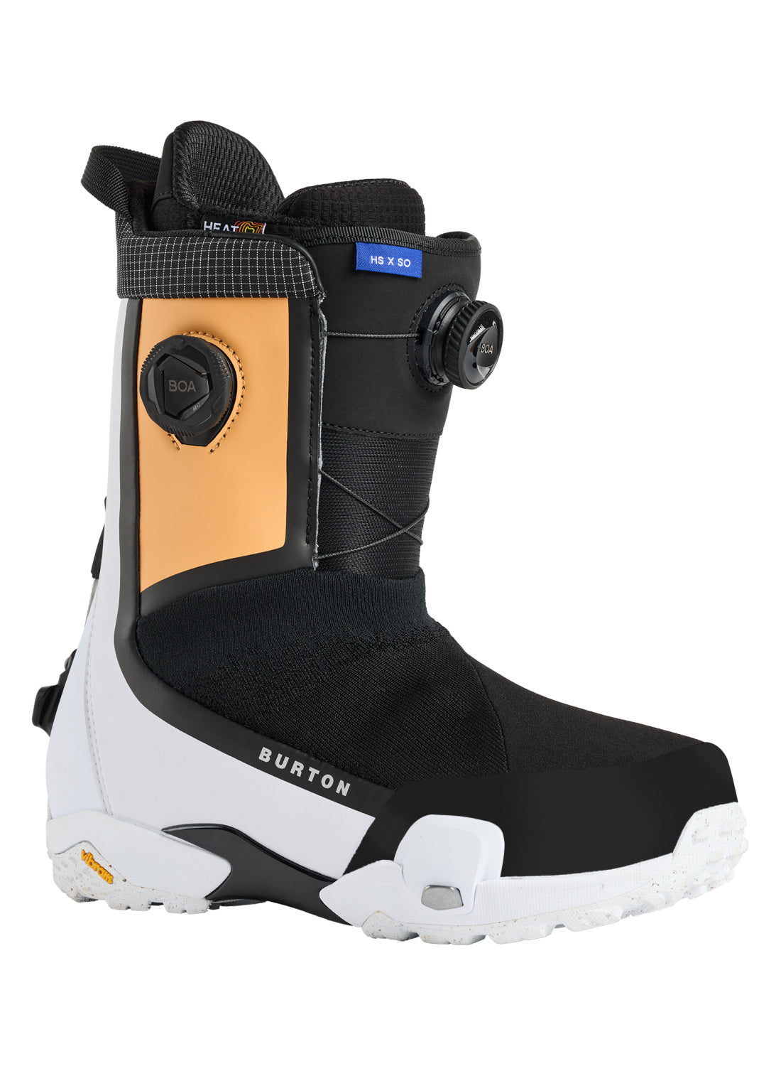 Men's Burton Highshot X Step On® Snowboard Boots - Orange Cream Multi