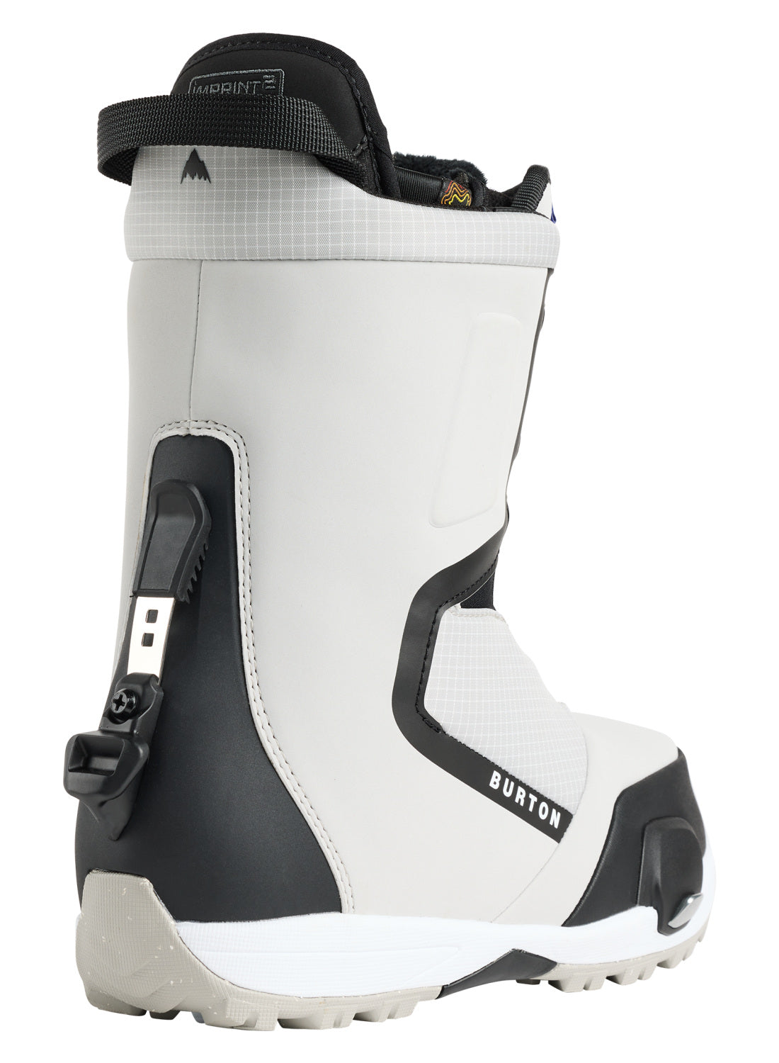 Women's Burton Highshot Step On Snowboard Boots - Gray Cloud - Burton Boots Step On - alternate view 2