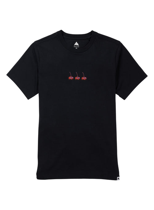 Burton Cultivator 26 Short Sleeve T-Shirt - True Black - Burton Ss Tee Apparel