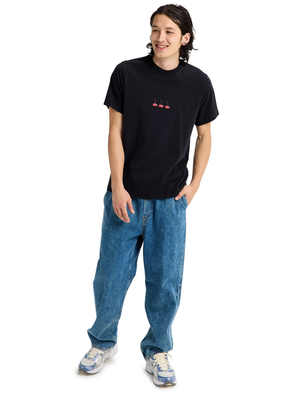 Burton Cultivator 26 Short Sleeve T-Shirt - True Black - Burton Ss Tee Apparel - alternate view 3