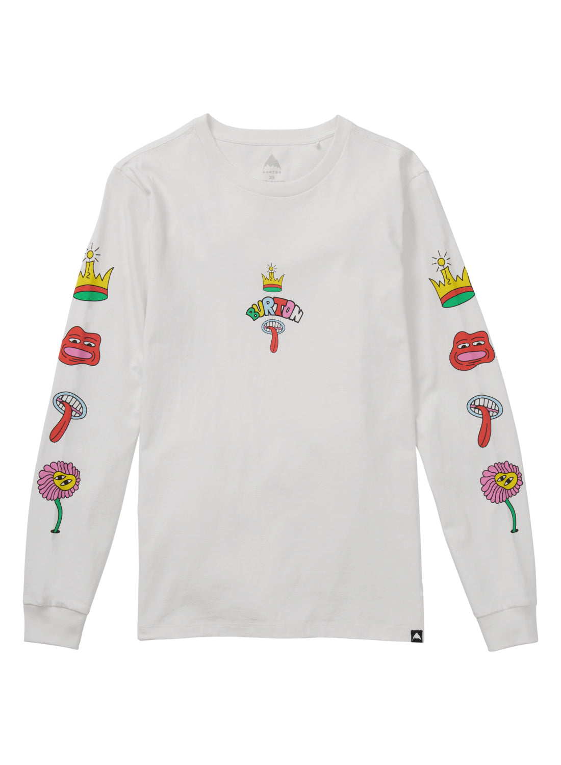 Burton Counterbalance 26 Long Sleeve T-Shirt - Stout White